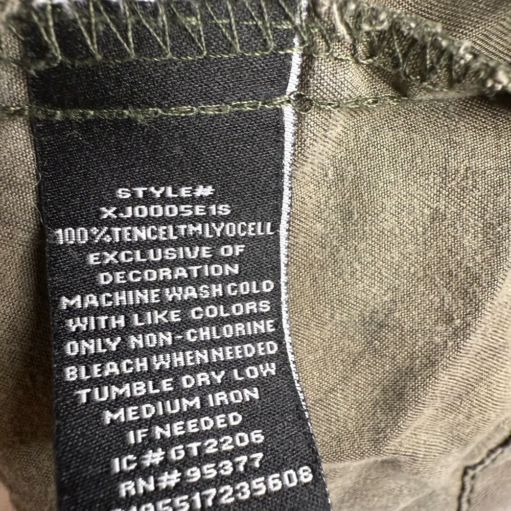 Social Standard by Sanctuary Green Camo Military Snap Jacket Size XS GUC - Picture 6 of 8
